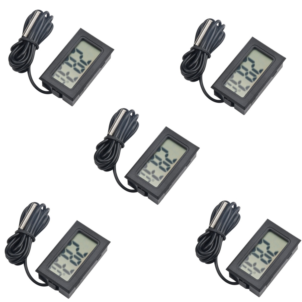 Planted Aquarium Temperature - Mini termômetro digital lcd FY-10 sensor