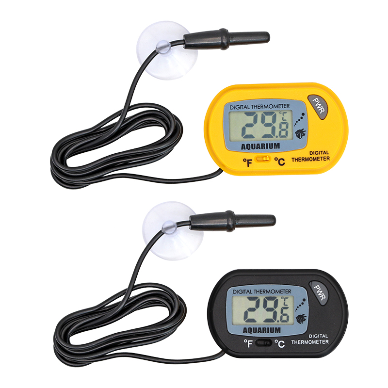 Planted Aquarium Temperature - Termômetro Digital LCD para Aquário, Medidor
