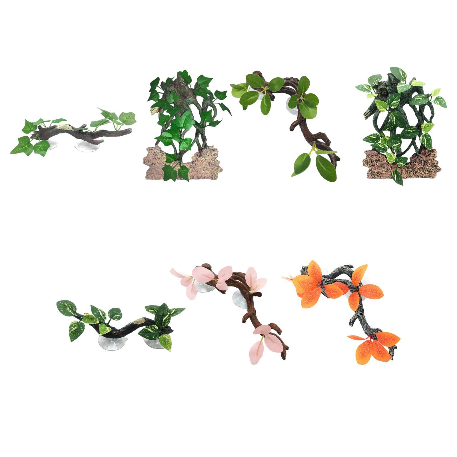 Aquarium Planted Background - Planta De Lagartixa Simulação Ornamento, Fundo
