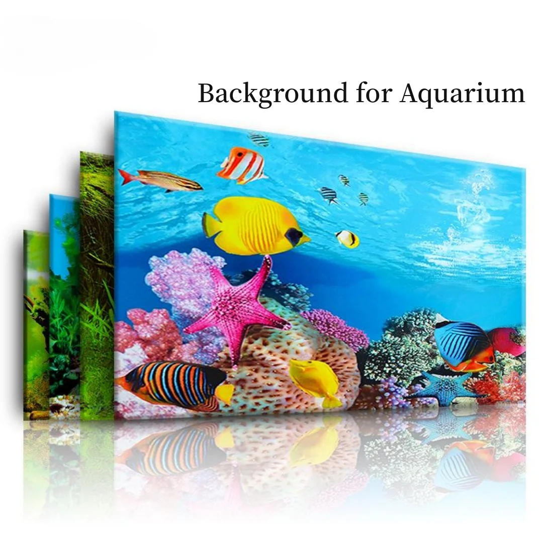 Aquarium Planted Background - Fundo aquário 3d adesivo cartaz decoração
