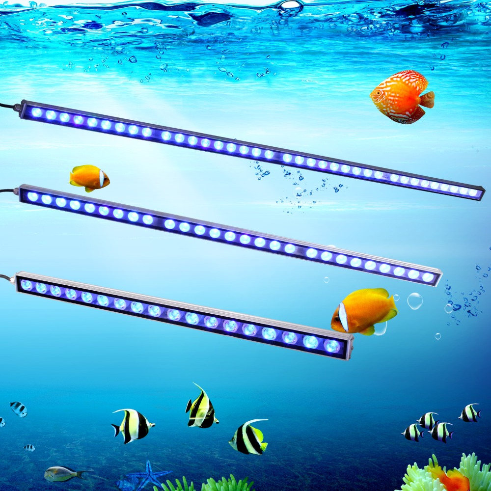 Aquarium Plant Growth Light - 54w 81 108 led barra de