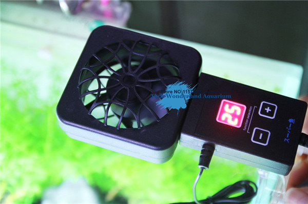 Planted Aquarium Temperature - Mini ventoinha de aquário com clipe