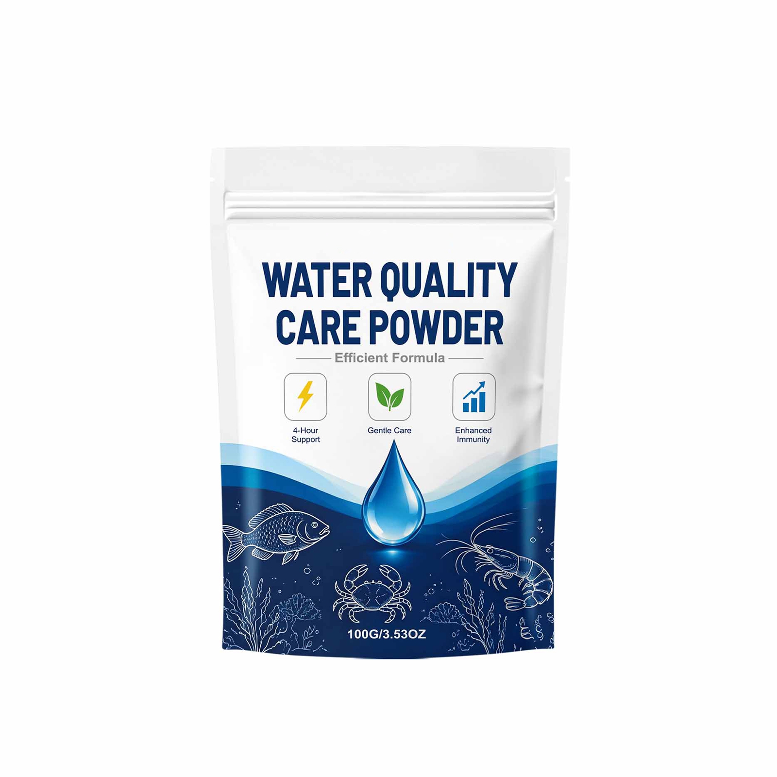 Planted Aquarium Cloudy Water - Pó Clarificador de Água para Aquário