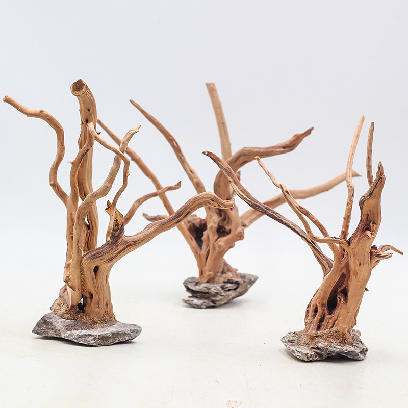 Aquarium Plant Roots - 1pc aquário paisagismo ornamentos de madeira