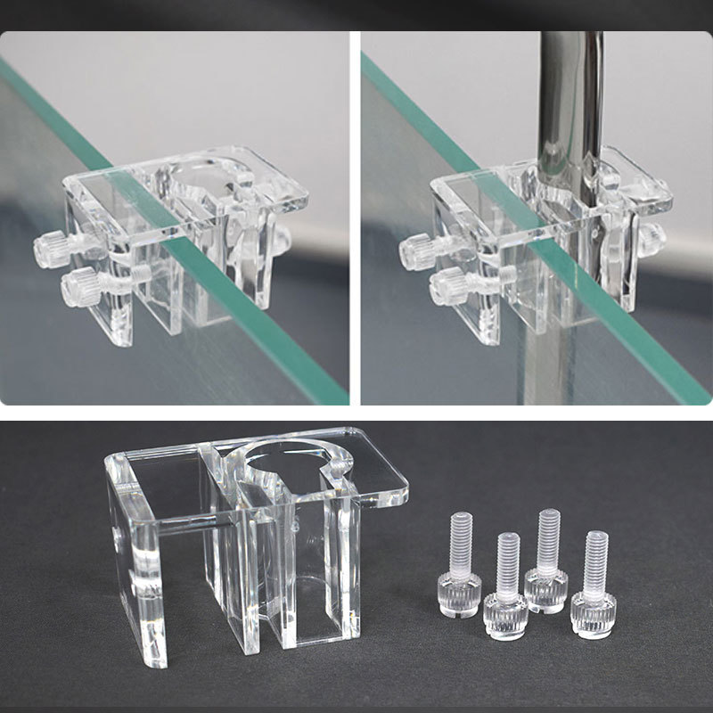 Planted Aquarium Youtube - Acrílico Water Pipe Grampos para Fish