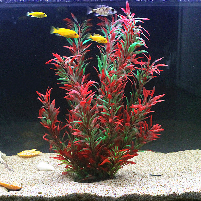 Aquarium Plant Roots - Plantas Artificiais Raras para Aquário de
