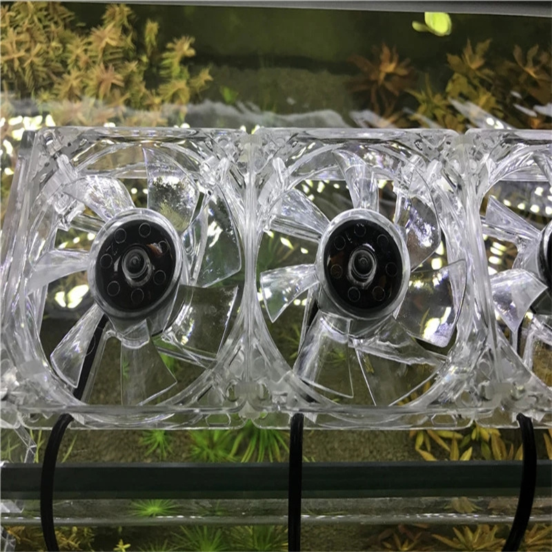 Planted Aquarium Water Temperature - Ventilador de Refrigeração Transparente para Aquário,