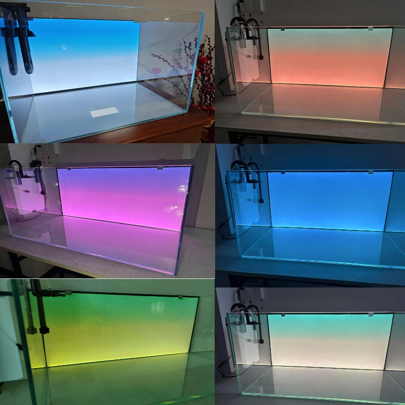 Aquarium Planted Background - Placa de luz de fundo para