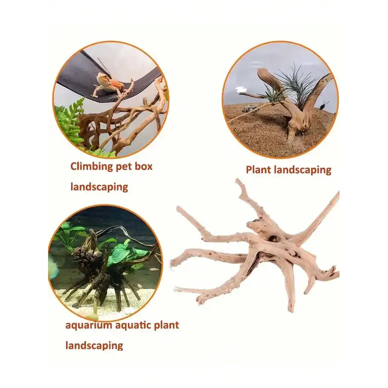 Madeira Natural Flutuante para - Aquarium Plant Roots avaliação e preço