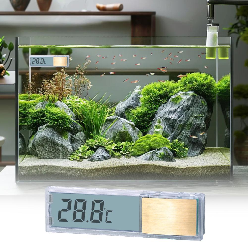 1 pçs termômetro de aquário el - Planted Aquarium Temperature avaliação e preço