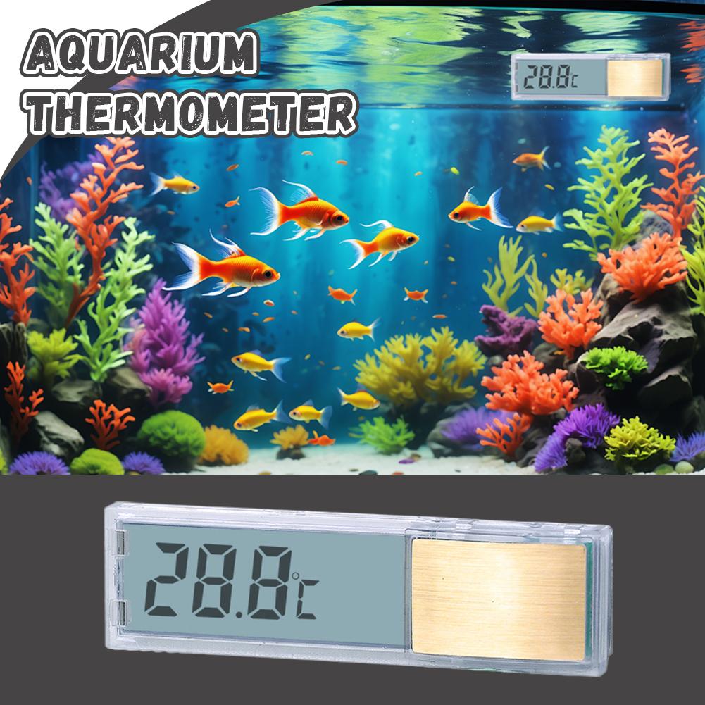 1 pçs termômetro de aquário el - Planted Aquarium Temperature avaliação e preço