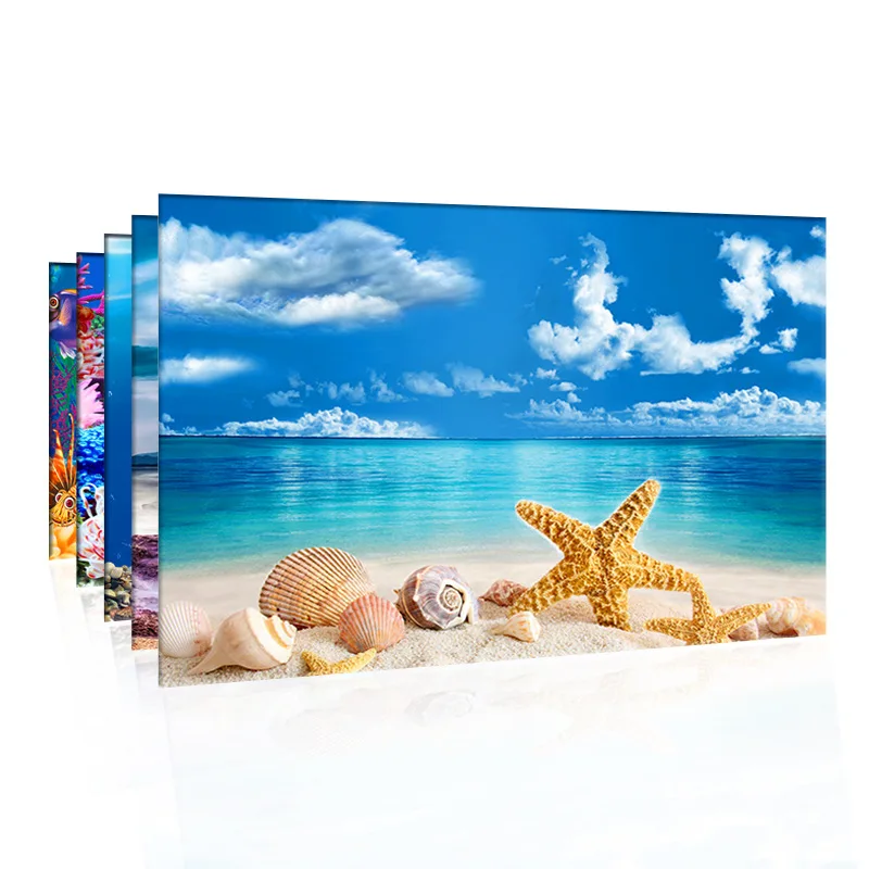 Fundo para aquário 3d adesivo  - Aquarium Planted Background avaliação e preço