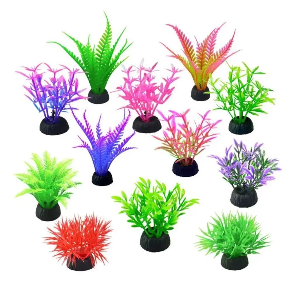 Planta Artificial de Plástico  - Aquarium Planted Background avaliação e preço