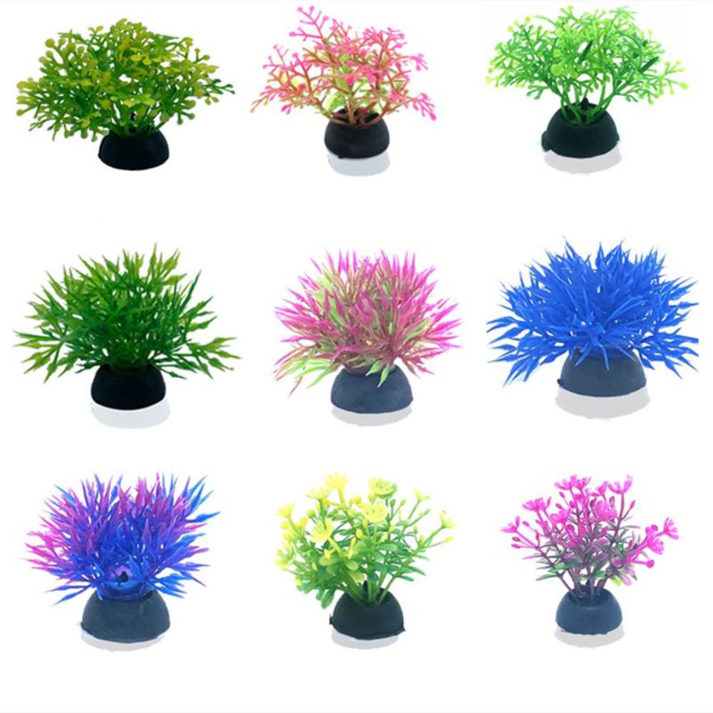 Planta Artificial de Plástico  - Aquarium Planted Background avaliação e preço