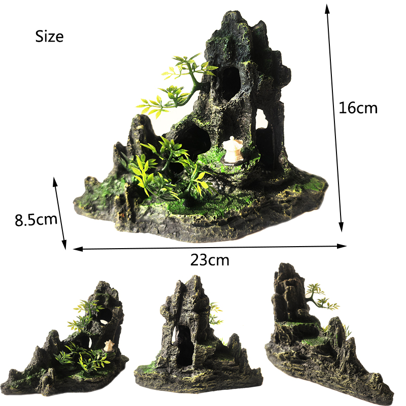 Resina Aquário Rockery Mountai - Aquarium Plant Roots avaliação e preço