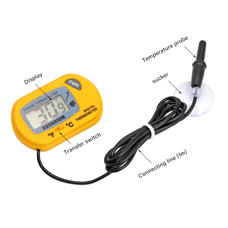 Termômetro Digital LCD para Aq - Planted Aquarium Temperature avaliação e preço