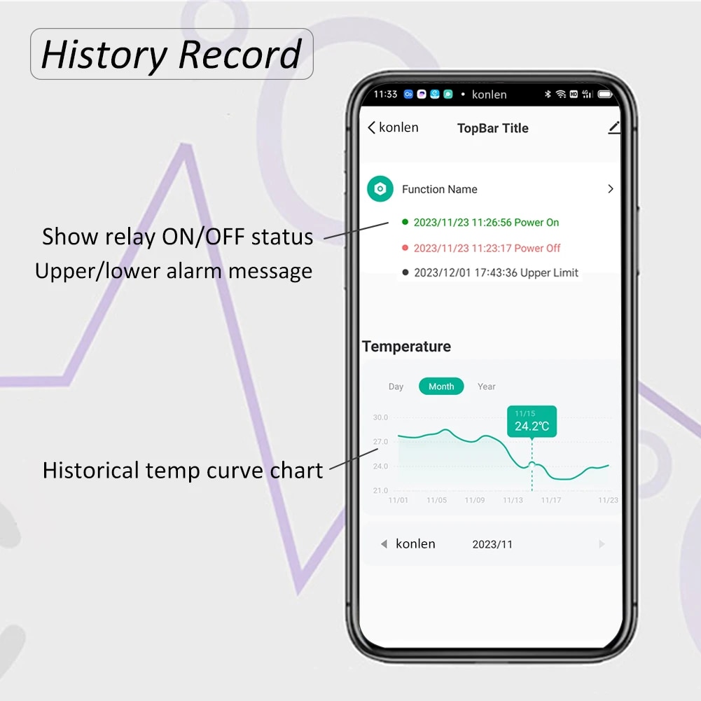 Tuya wifi sensor de temperatur - Planted Aquarium Temperature avaliação e preço