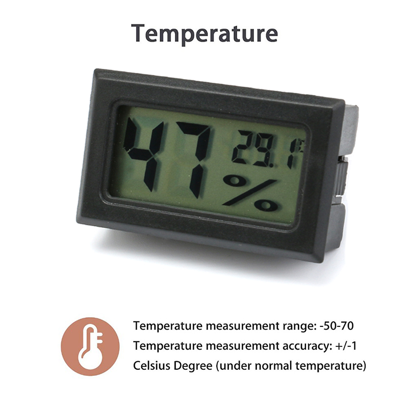 Mini termômetro e higrômetro d - Planted Aquarium Temperature avaliação e preço