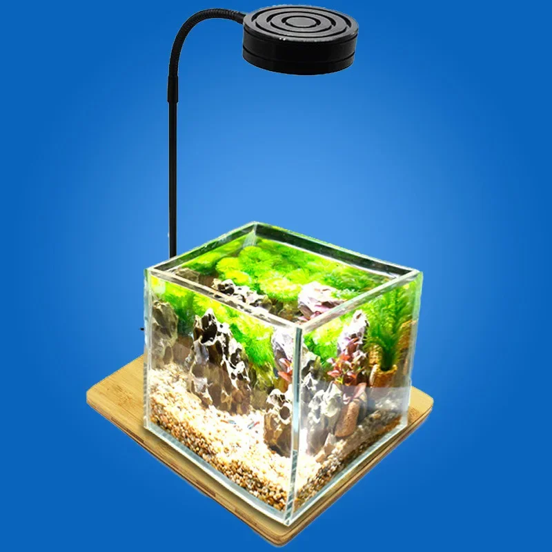 Mini luz led para aquário com  - Aquarium Plant Growth Light avaliação e preço
