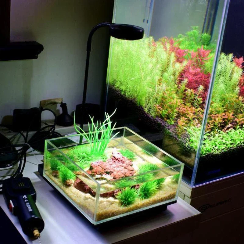 Mini luz led para aquário com  - Aquarium Plant Growth Light avaliação e preço