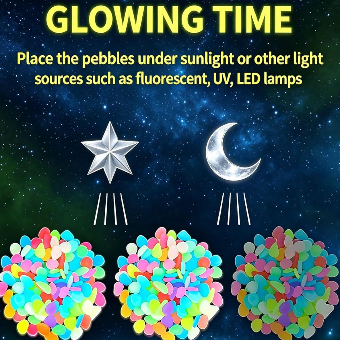 Pedras luminosas coloridas que - Aquarium Planted avaliação e preço