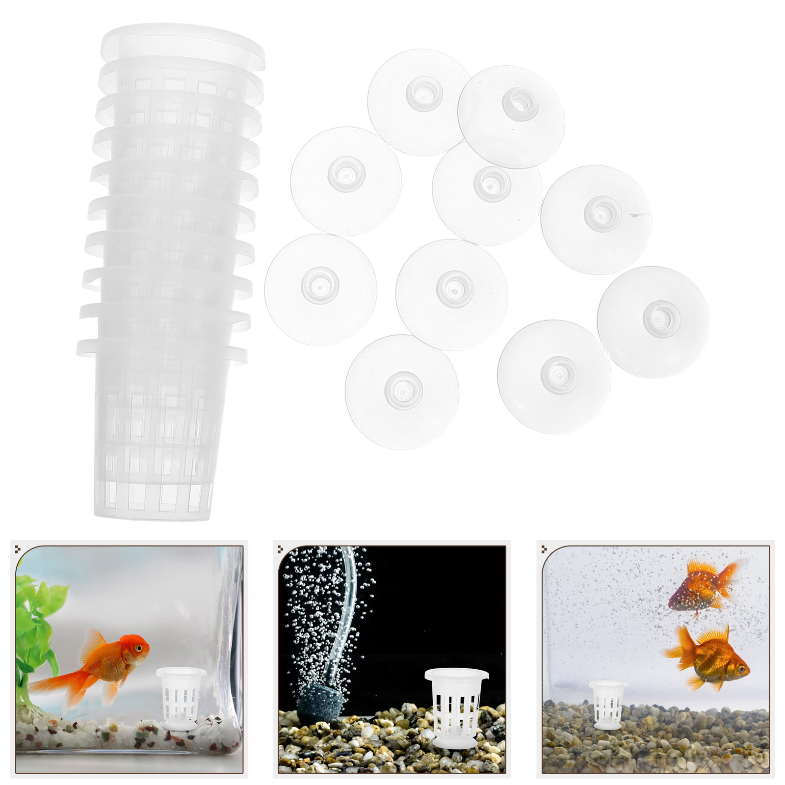 1 Conjunto de Cesto de Rede Hi - Aquarium Planted avaliação e preço
