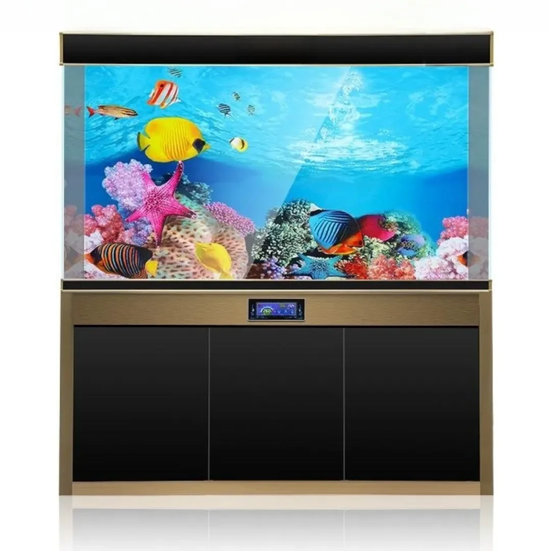 Fundo aquário 3d adesivo carta - Aquarium Planted Background avaliação e preço