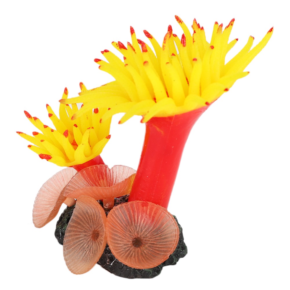 Coral Artificial de Silicone c - Aquarium Planted Background avaliação e preço