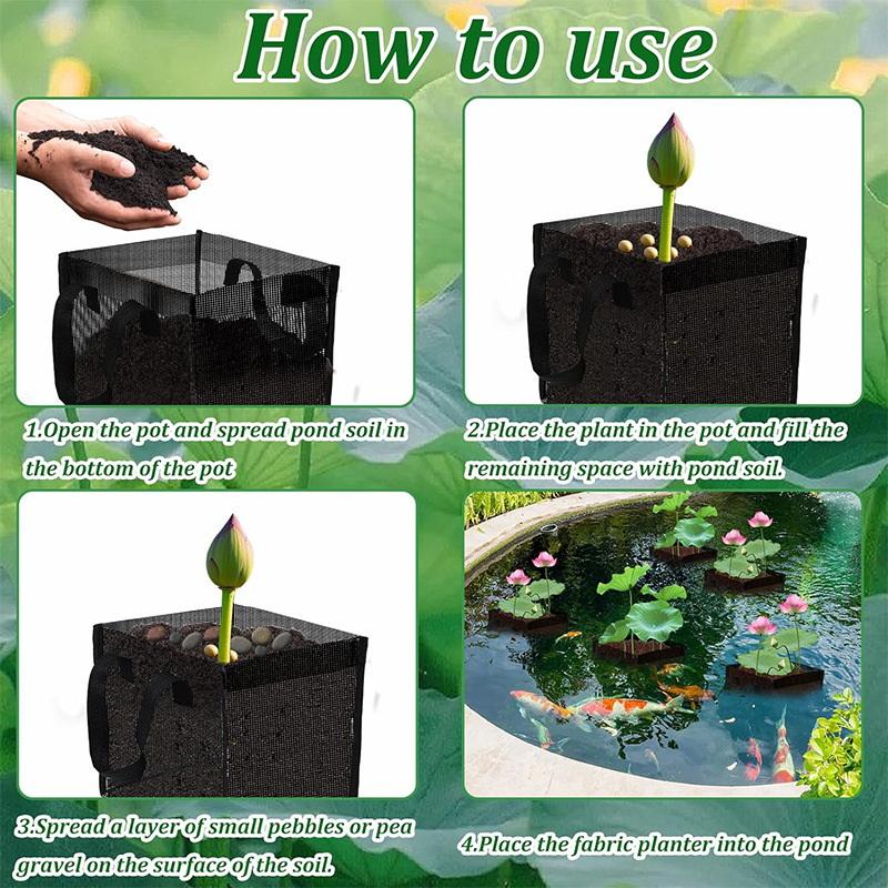 4 Cestos de Malha Pretos para  - Aquarium Planted avaliação e preço