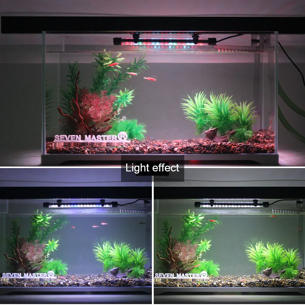 58cm luz de aquário led planta - Aquarium Plant Growth Light avaliação e preço