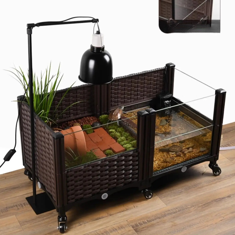 Tanque Eco Turtle com Platafor - Aquarium Plant Yellowing avaliação e preço
