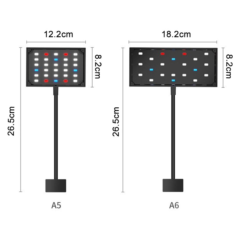 Aquário usb led luz espectro c - Aquarium Plant Growth Light avaliação e preço