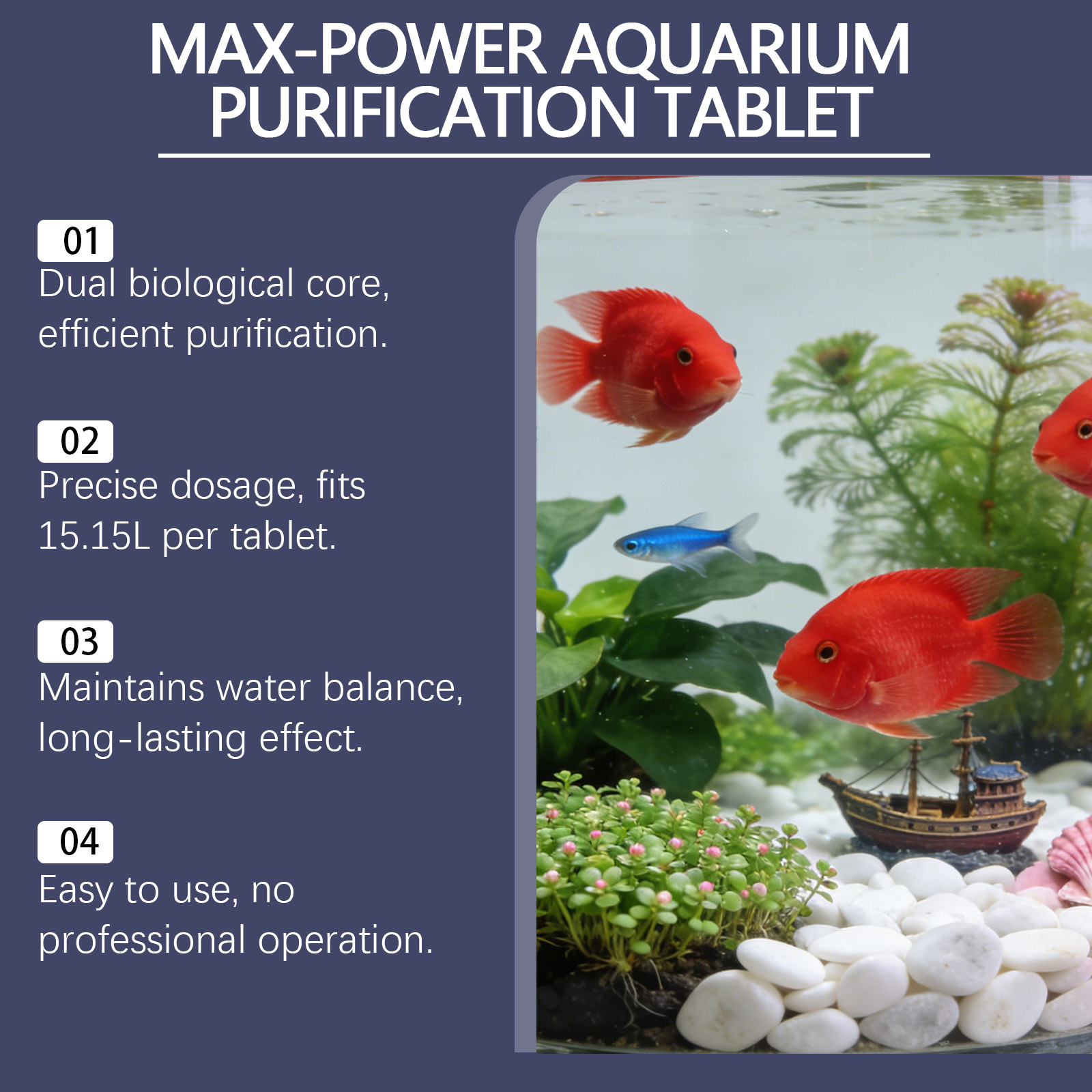 Comprimidos Removedores de Alg - Planted Aquarium Cloudy Water avaliação e preço