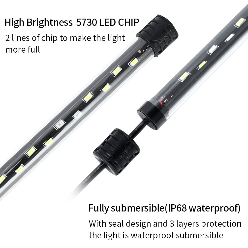 90-260v luz de aquário led à p - Aquarium Plant Growth Light avaliação e preço