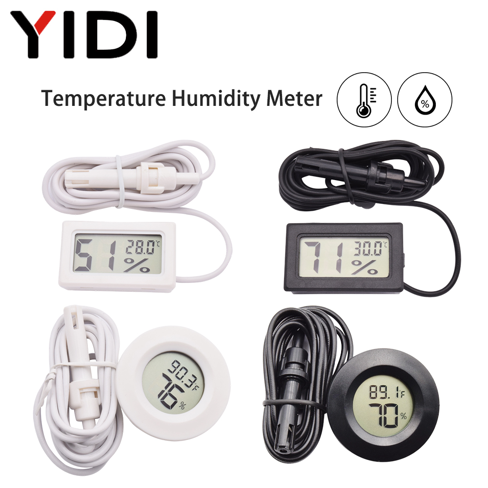 Termômetro Digital Mini LCD co - Planted Aquarium Temperature avaliação e preço