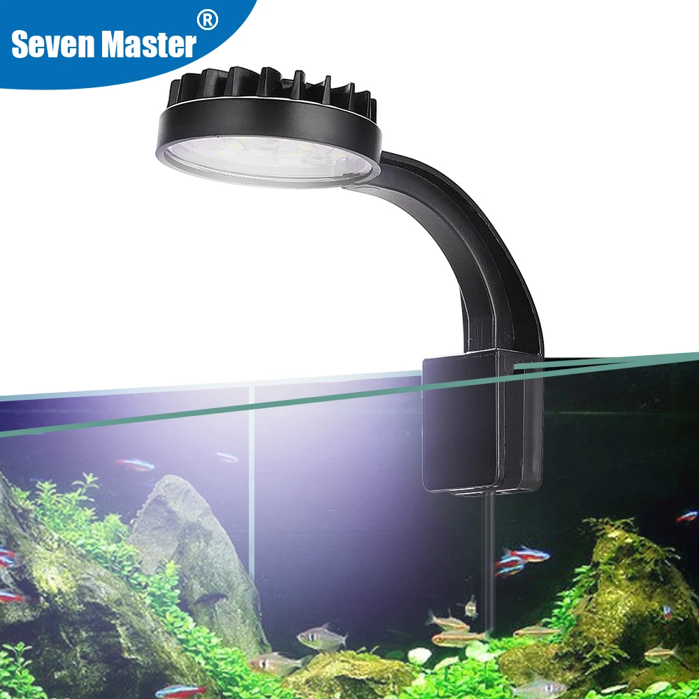 Mini luz led para aquário, cli - Planted Aquarium Water Temperature avaliação e preço