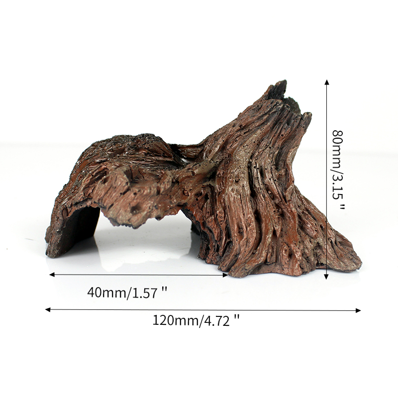 Resina ecológica montanha peix - Aquarium Plant Roots avaliação e preço